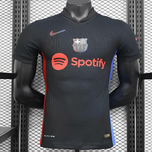 Player Version 24/25 Barcelona Away Black Jersey