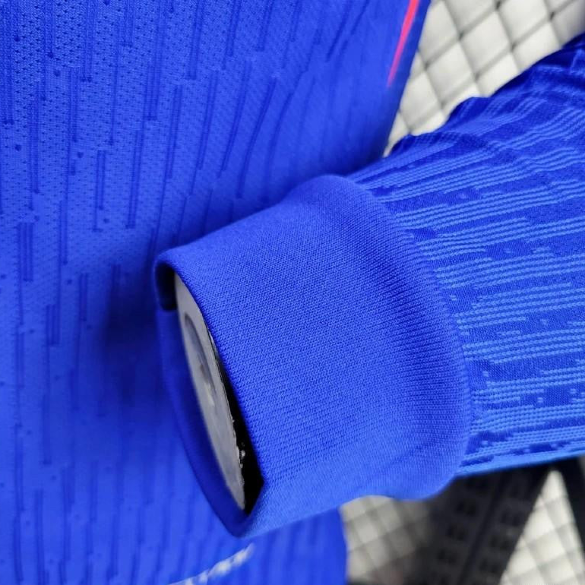 Player Version 2024 France Home Long Sleeve Jersey