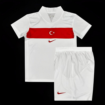 2024 Kids Turkey Away White Jersey