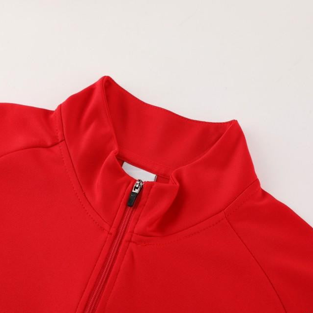 2024 Nike Red/Black Half Zipper Jacket+Pants
