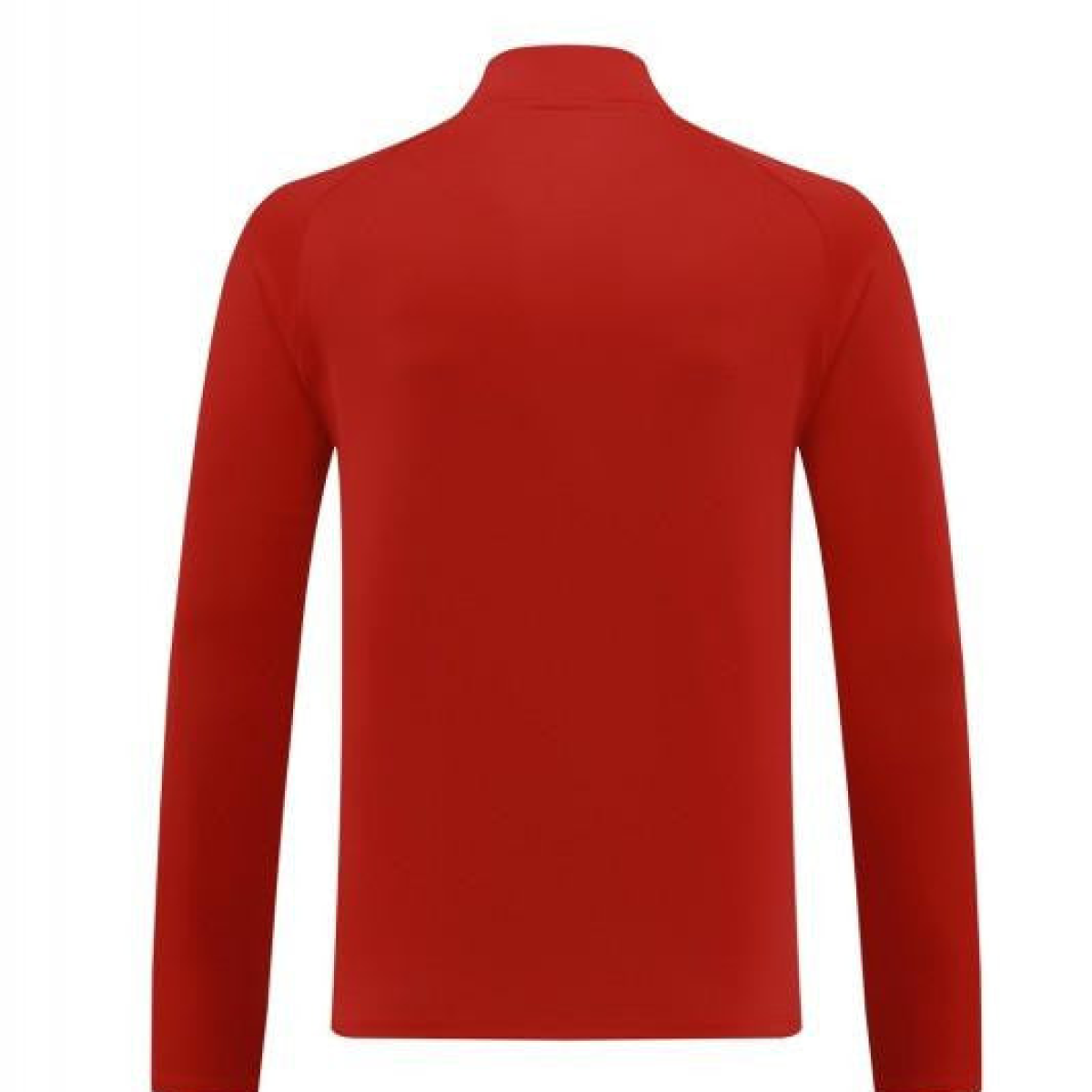 2024 Nike Red/Black Half Zipper Jacket+Pants
