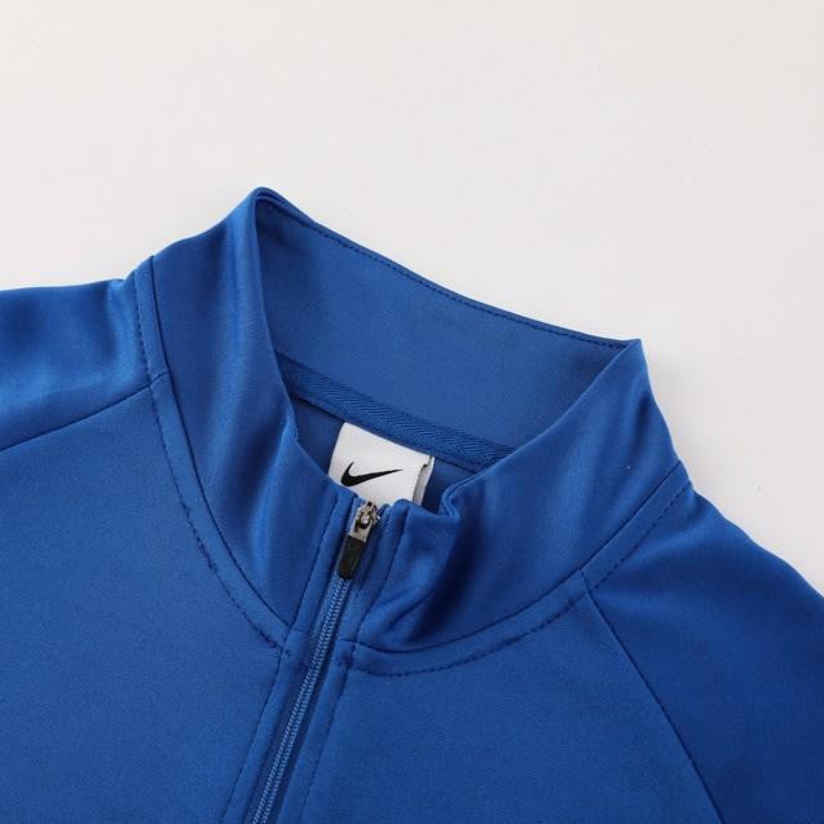 2024 Nike Blue/White Half Zipper Jacket+Pants