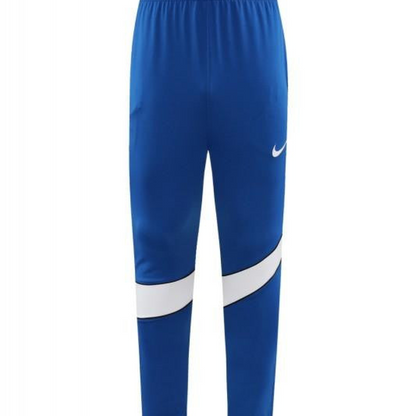 2024 Nike Blue/White Half Zipper Jacket+Pants