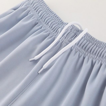 2024 Nike Light Blue Half Zipper Jacket+Pants