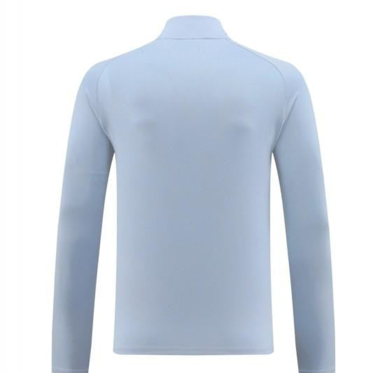 2024 Nike Light Blue Half Zipper Jacket+Pants