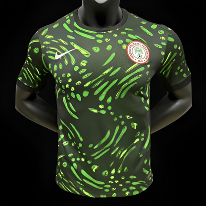 Player Version 2024 Nigeria Away Green Jersey