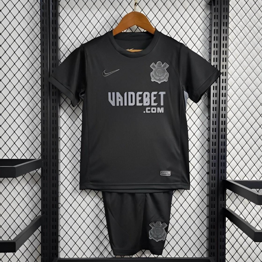 24/25 Kids Corinthians Away Jersey