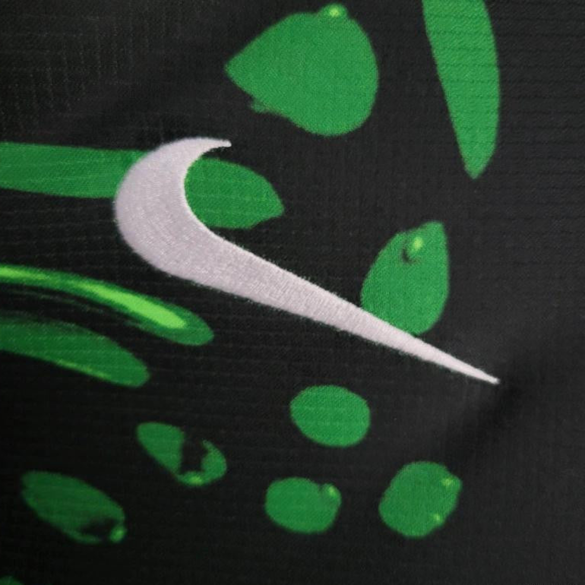 2024 Nigeria Away Green Black Jersey