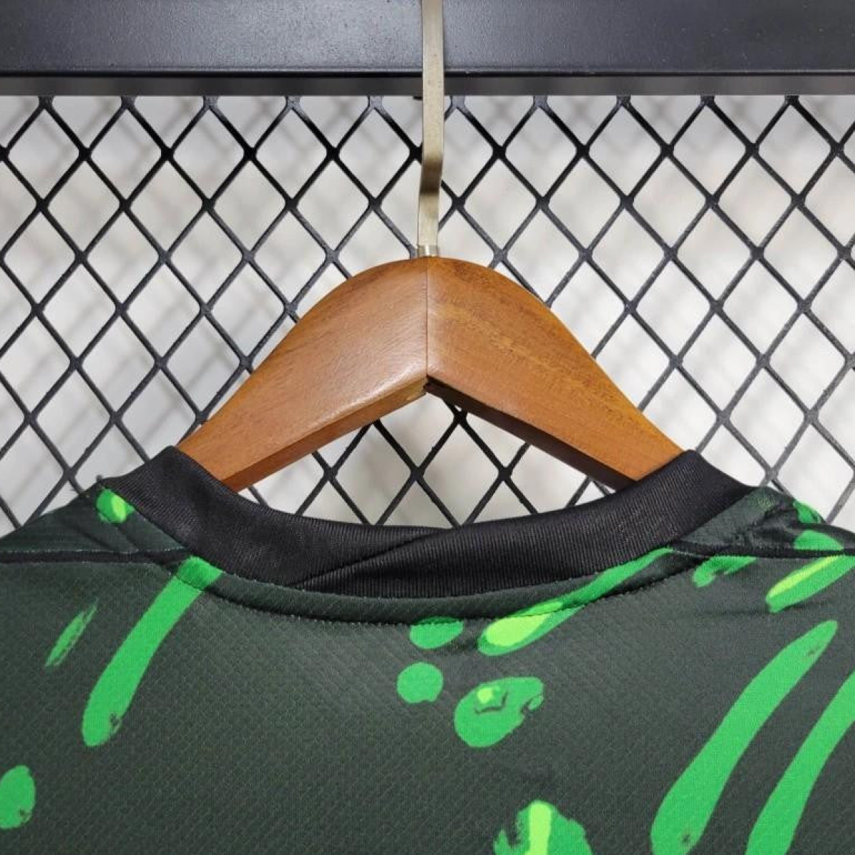2024 Nigeria Away Green Black Jersey