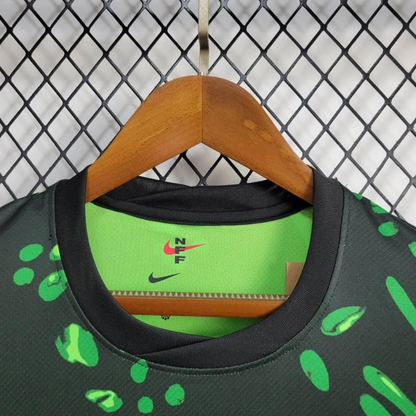 2024 Nigeria Away Green Black Jersey
