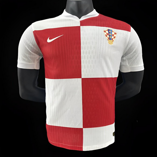 Player Version 2024 Croatia Home Jersey