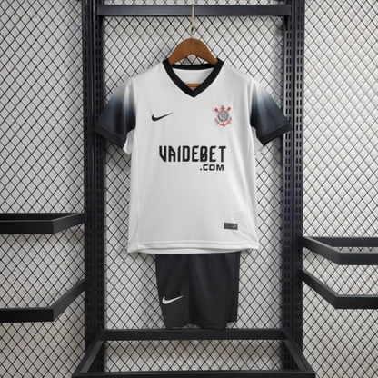 24/25 Kids Corinthians Home Jersey
