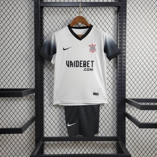 24/25 Kids Corinthians Home Jersey
