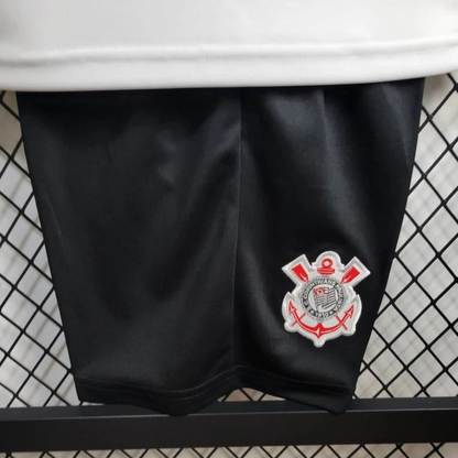 24/25 Kids Corinthians Home Jersey