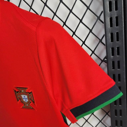 2024 Kids Portugal Home Jersey