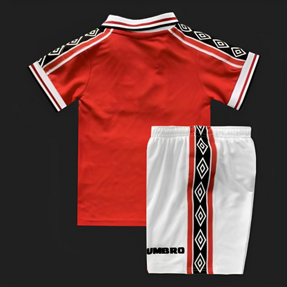 Retro Kids 98/99 Manchester United Home Jersey