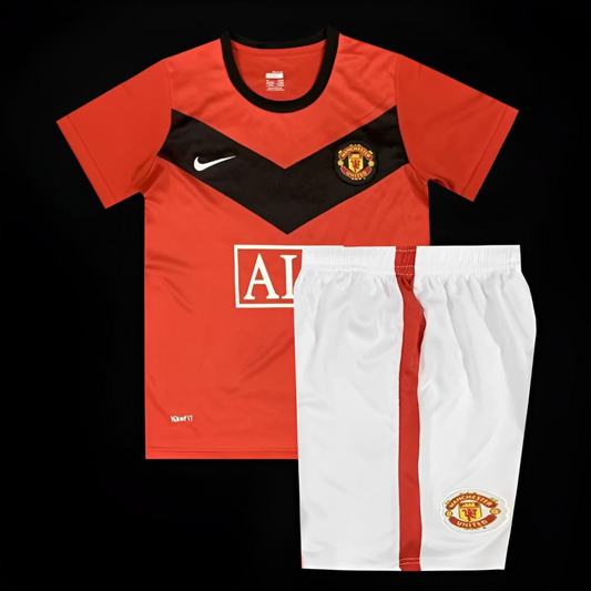 Retro Kids 09/10 Manchester United Home Jersey