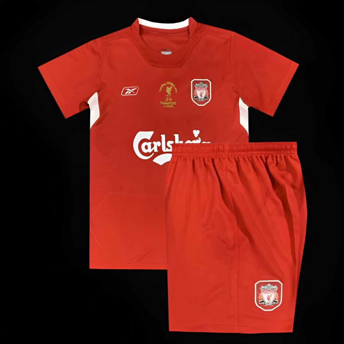 Retro Kids 04/05 Liverpool Home Jersey