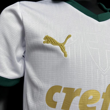 24/25 Kids Palmeiras Away White Jersey