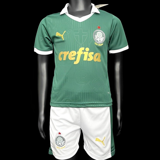 24/25 Kids Palmeiras Home Jersey
