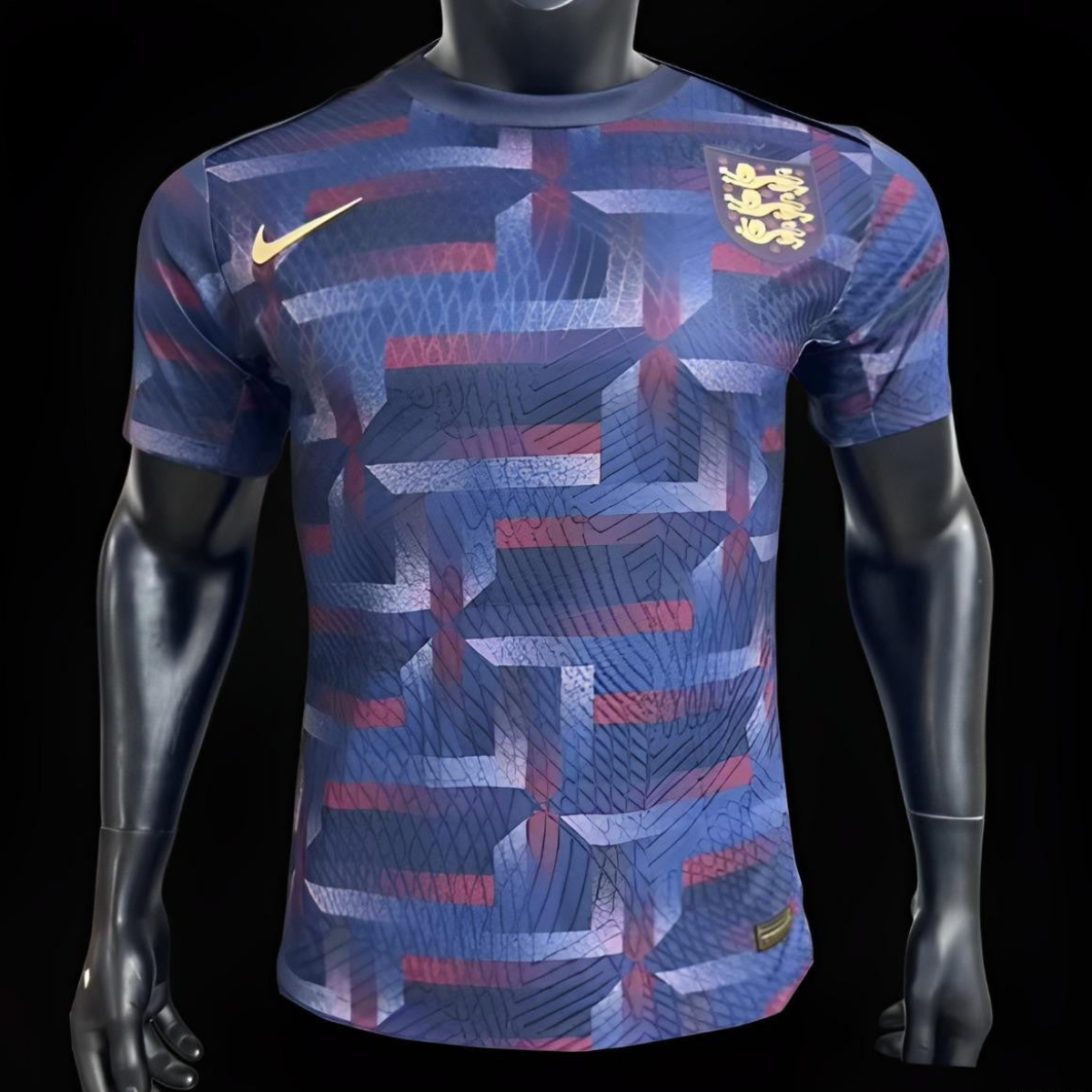 Player Version 2024 England Euro Pre-match Navy Jersey