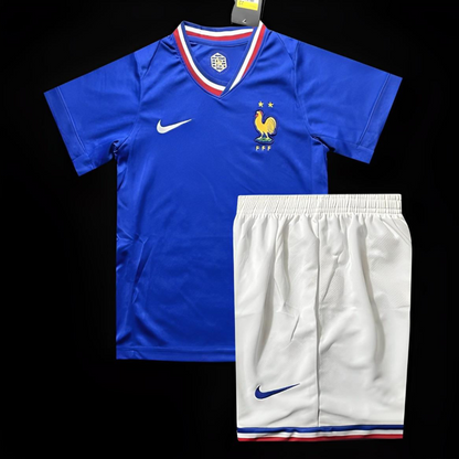 2024 Kids France Home Jersey