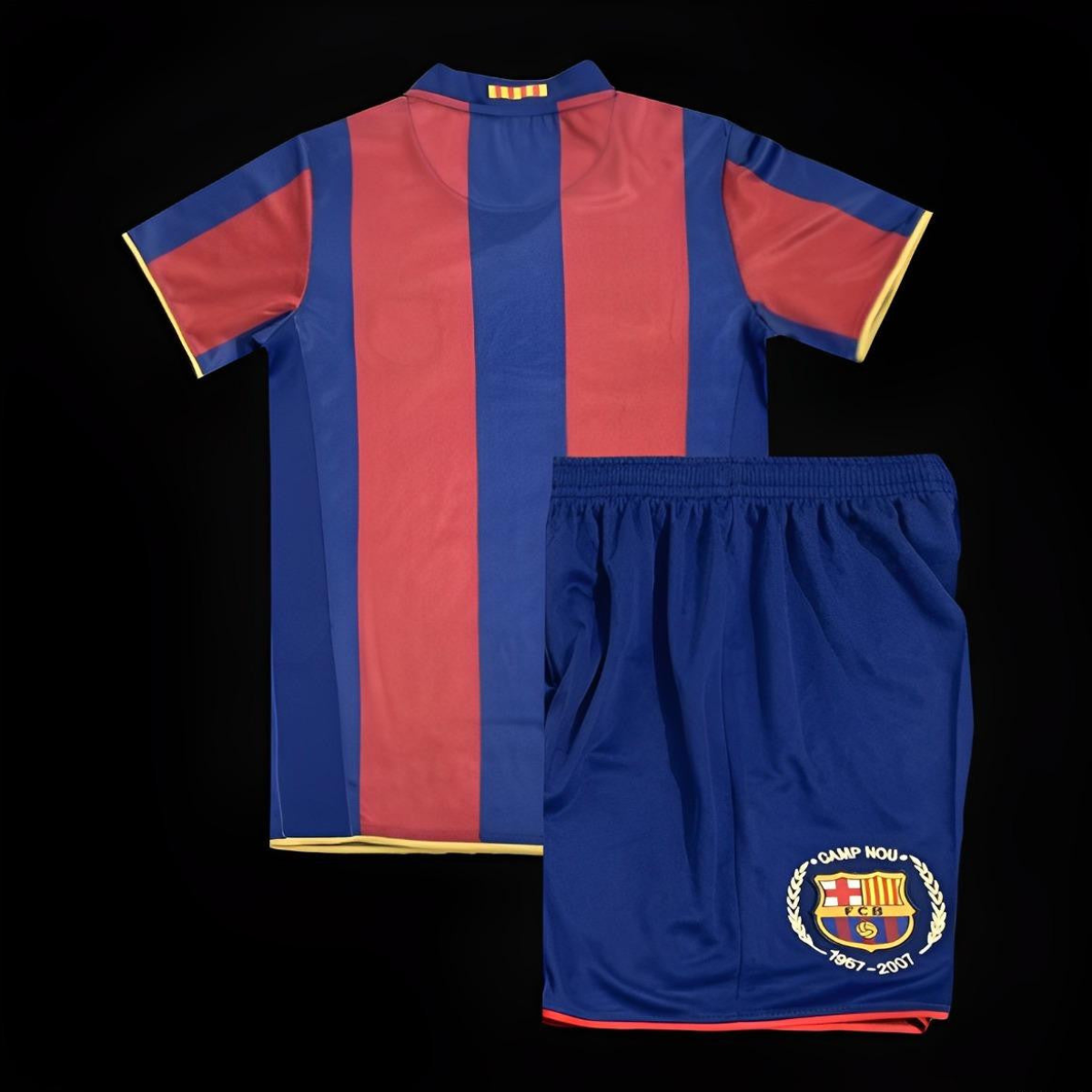 Retro Kids 07/08 Barcelona Home Jersey