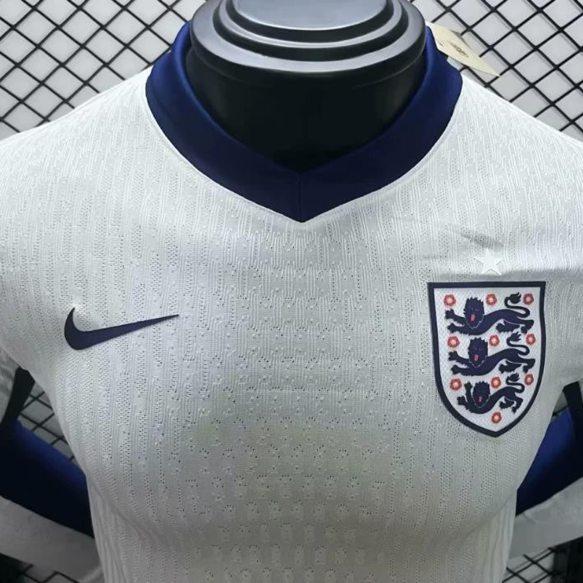 Player Version 2024 England Home Long Sleeve Jersey