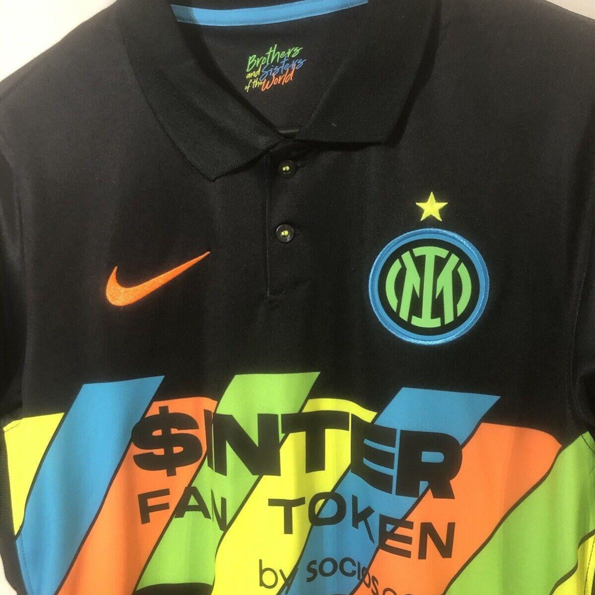 Retro 21/22 Inter Milan Third Black Jersey
