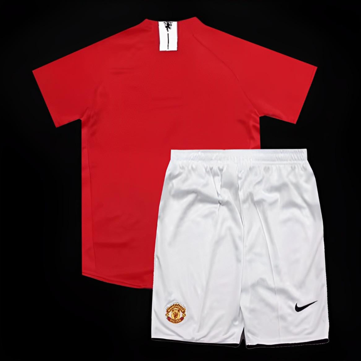 Retro Kids 07/08 Manchester United Home Jersey