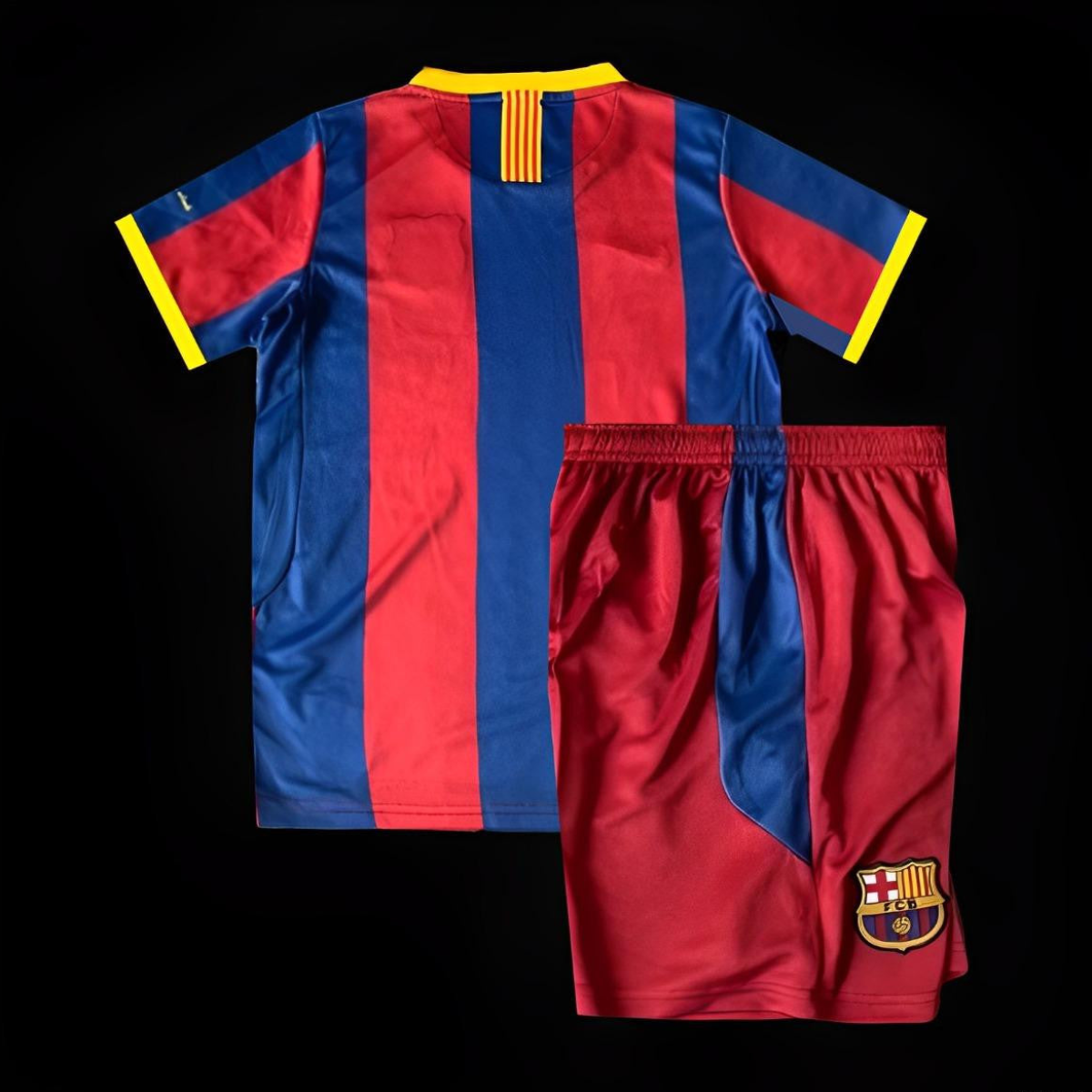 Retro Kids 10/11 Barcelona Home Jersey
