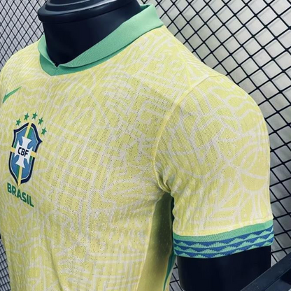 Player Version 2024 Brazil Home Jersey