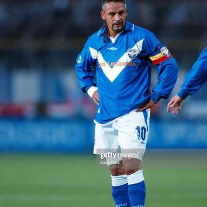 Retro 03/04 Brescia Away Blue Jersey