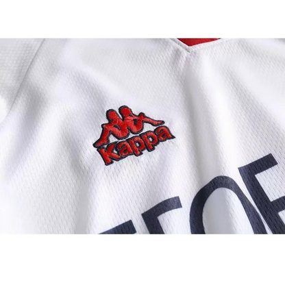 Retro 95/97 Red Star Belgrade Away White Jersey