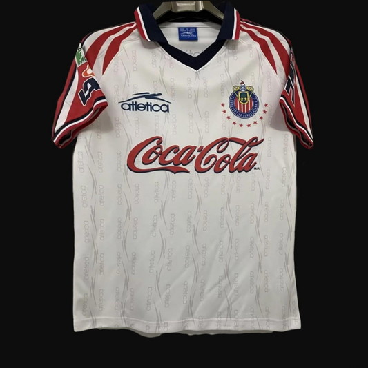 Retro 98/99 Chivas Guadalajara Away White Jersey