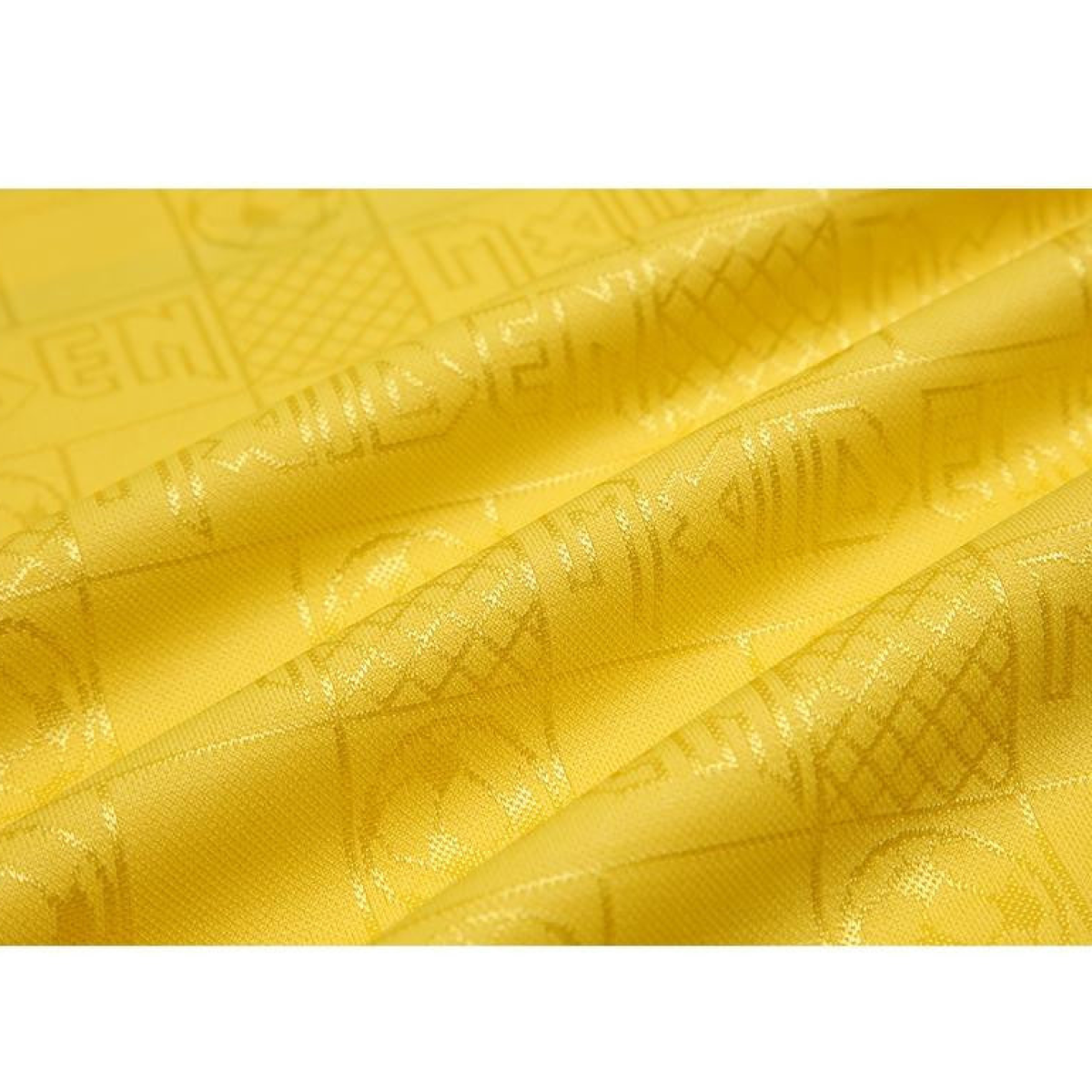 Retro 2018 West Ham United x Iron Maiden Yellow Jersey