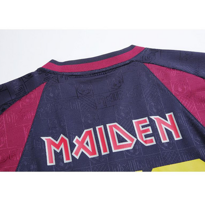 Retro 2010 West Ham United x Iron Maiden Home Jersey
