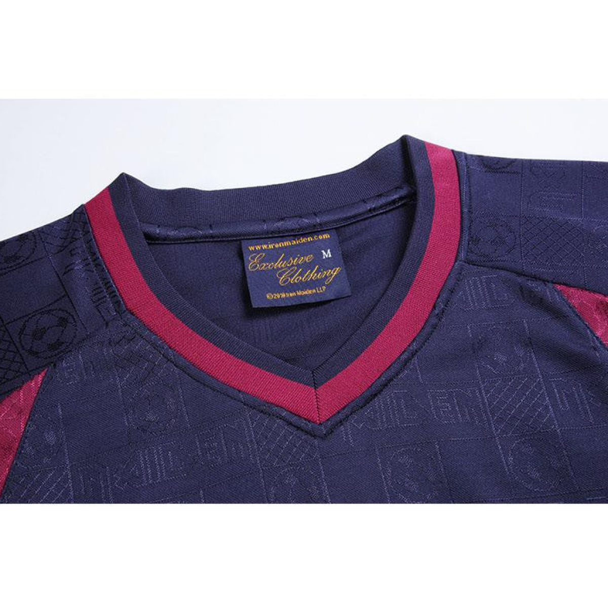 Retro 2010 West Ham United x Iron Maiden Home Jersey