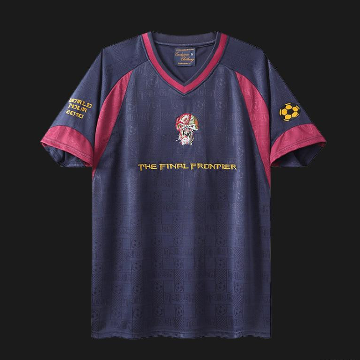 Retro 2010 West Ham United x Iron Maiden Home Jersey