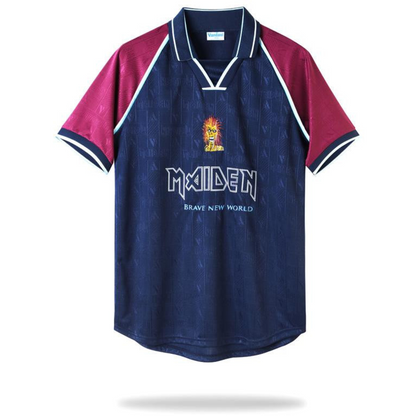 Retro 99/01 West Ham United x Iron Maiden Home Jersey