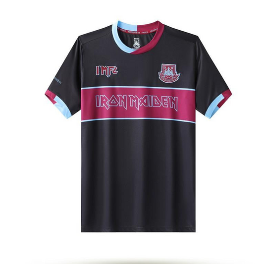 Retro 22/23 Iron Maiden X West Ham Black Jersey