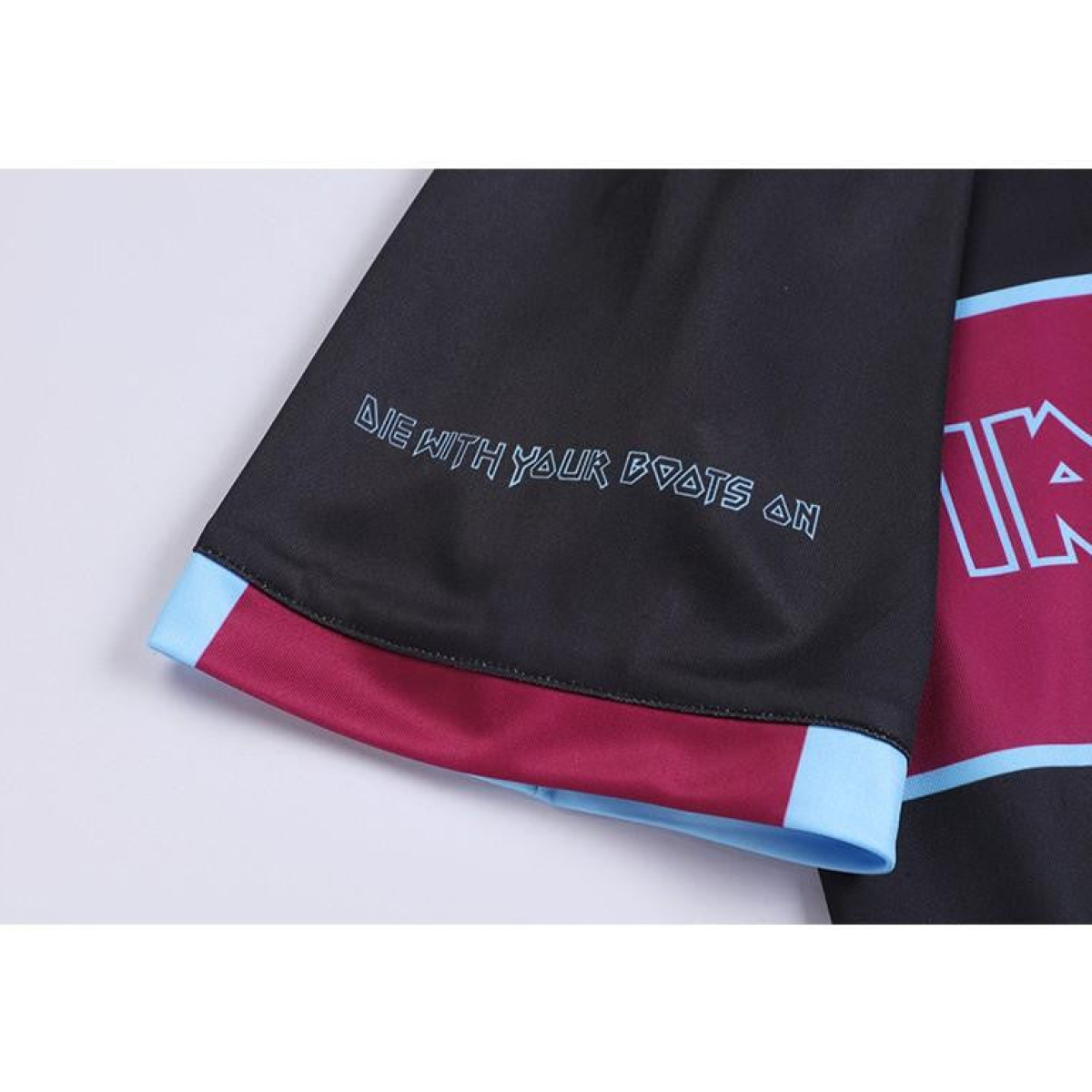 Retro 22/23 Iron Maiden X West Ham Black Jersey