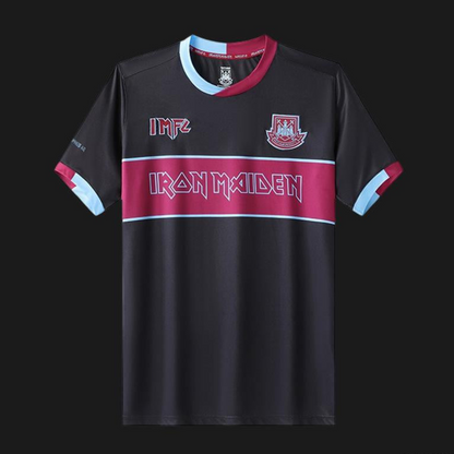 Retro 22/23 Iron Maiden X West Ham Black Jersey