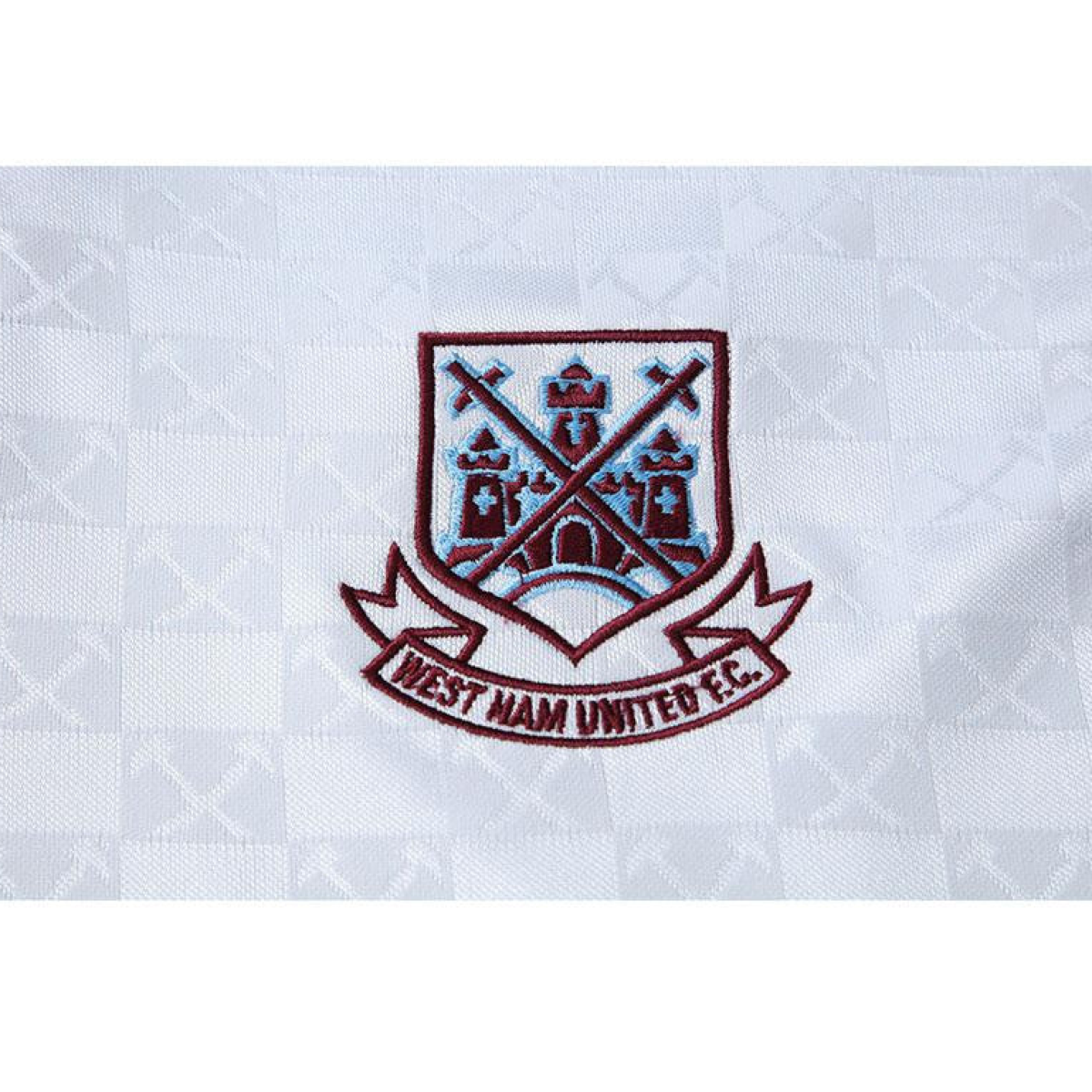 Retro 89/90 West Ham United Away White Jersey