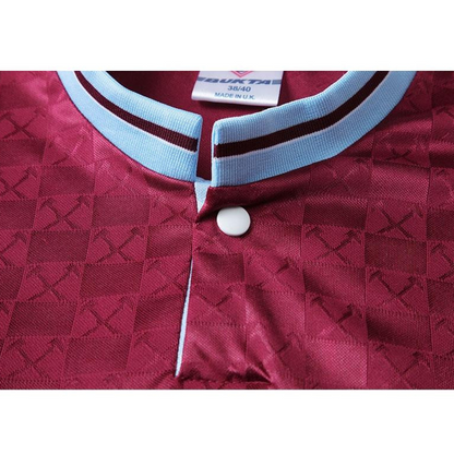 Retro 89/90 West Ham United Home Jersey