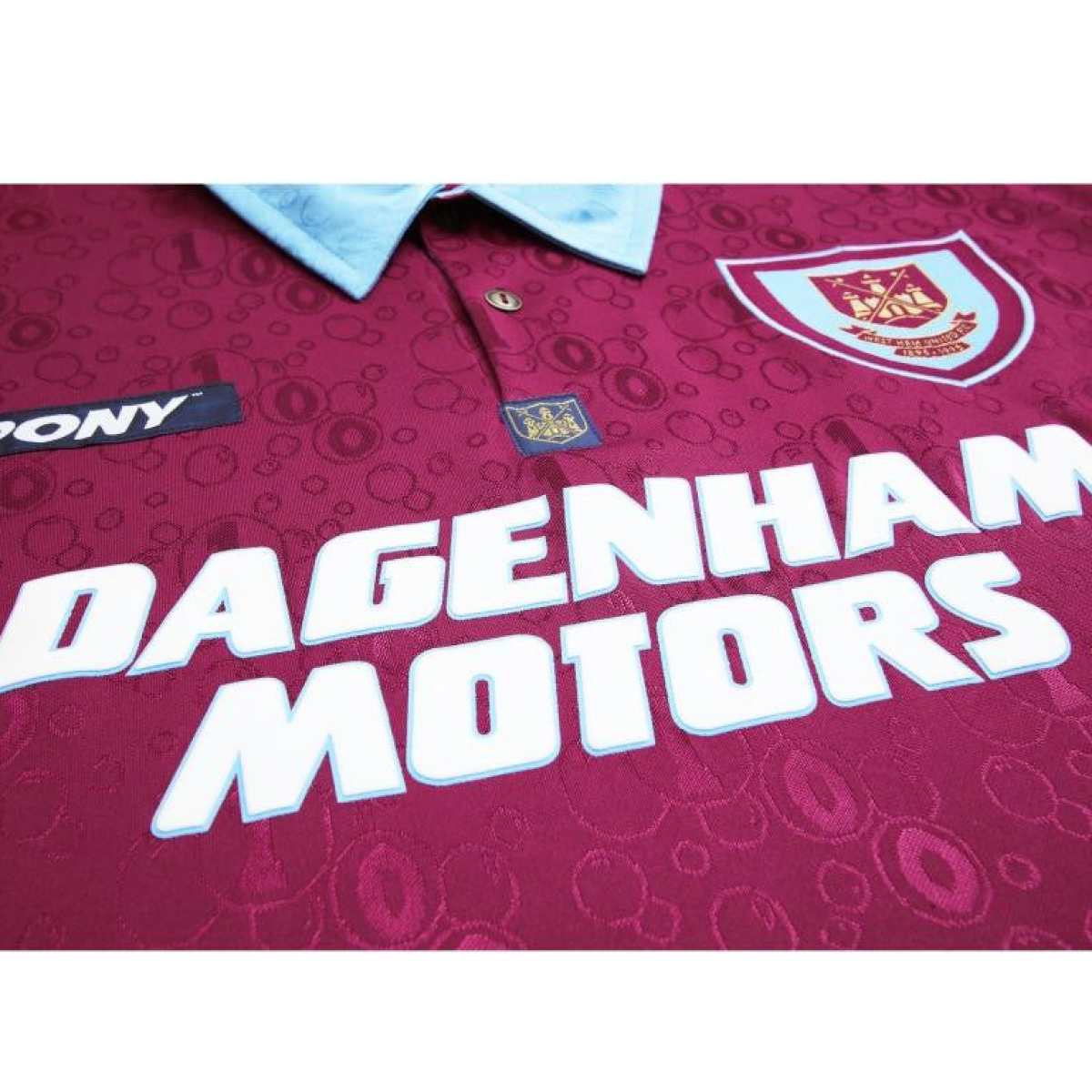 Retro 95/97 West Ham United Home Jersey
