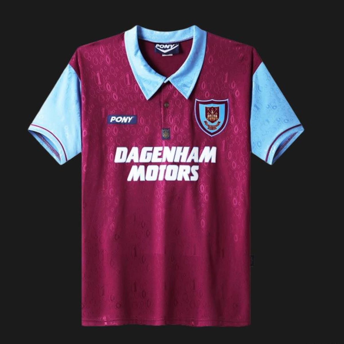 Retro 95/97 West Ham United Home Jersey
