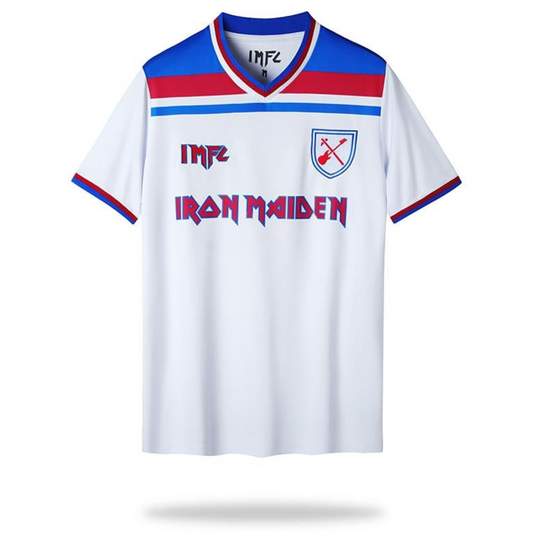 Retro 22/23 Iron Maiden X West Ham White Jersey