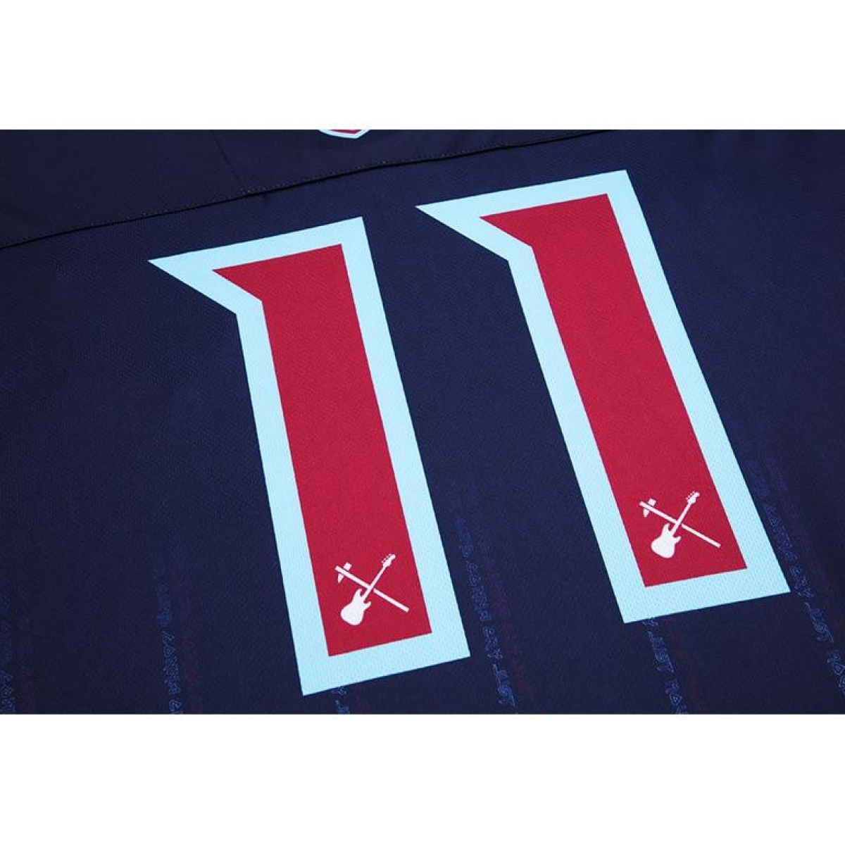 Retro 22/23 Iron Maiden X West Ham Navy Jersey