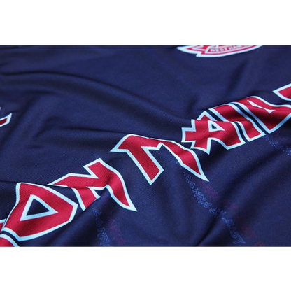Retro 22/23 Iron Maiden X West Ham Navy Jersey